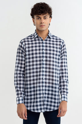 NAVY CASUAL SHIRT