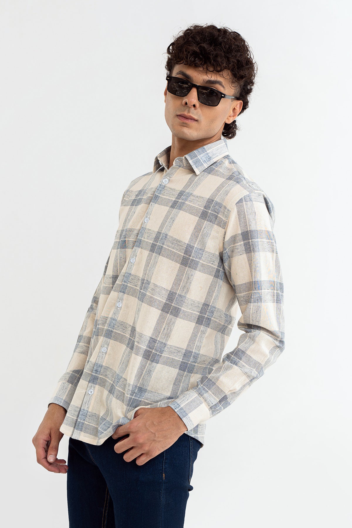 CHECK CASUAL SHIRT