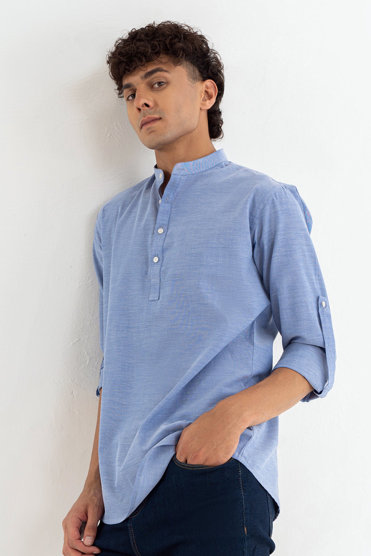 TEXTURED CASUAL SHIRT