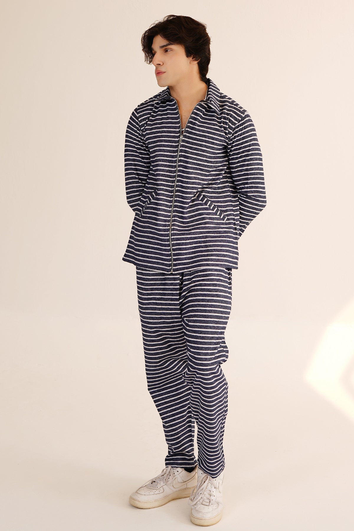 Stripe Co-ord Zip Set