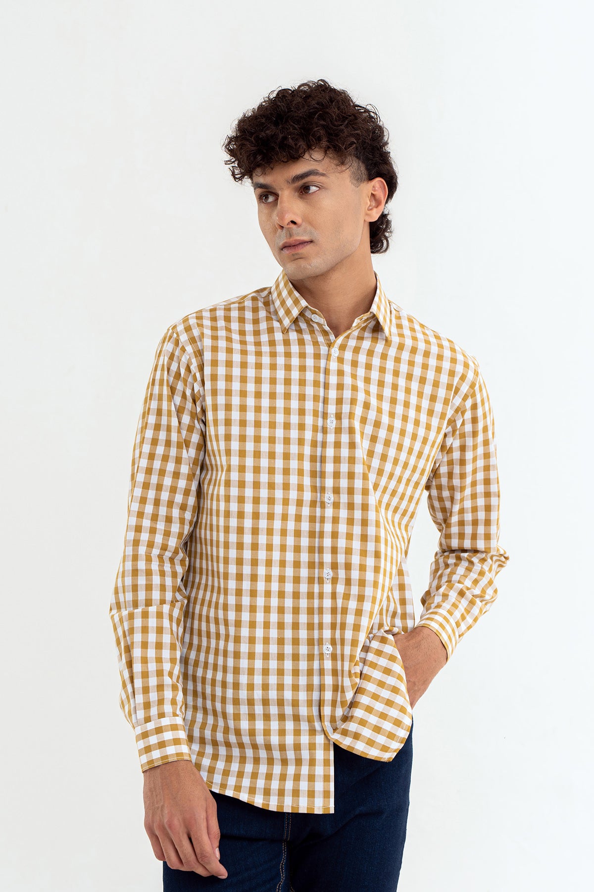 CHECK CASUAL SHIRT